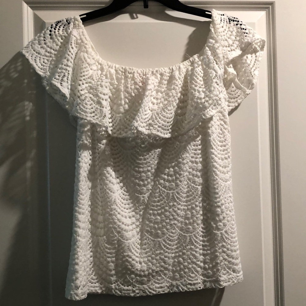 Lilly Pulitzer Samia Off-The-Shoulder Top